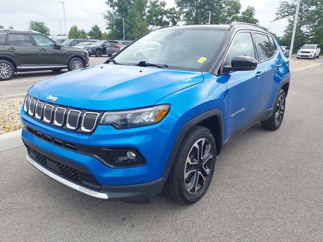 Used 2022 Jeep Compass Limited w/ Sun and Sound Group AWD/4WD image 1