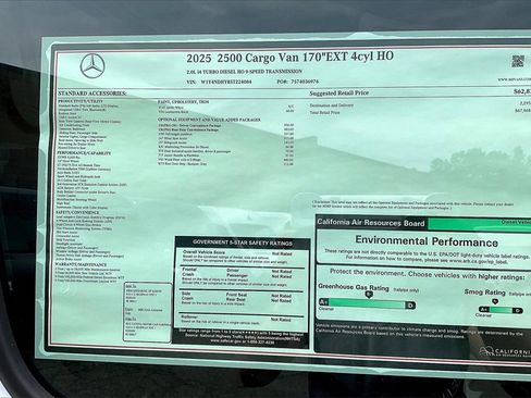 New 2025 Mercedes-Benz Sprinter 2500 image 10