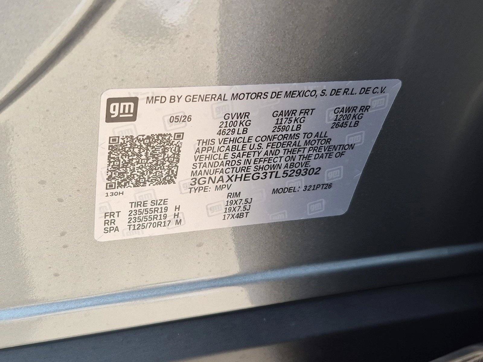 New 2026 Chevrolet Equinox LT w/ Convenience Package II FWD image 18