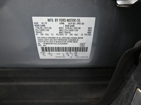 Used 2020 Ford Explorer Limited w/ Class III Trailer Tow Package image 19