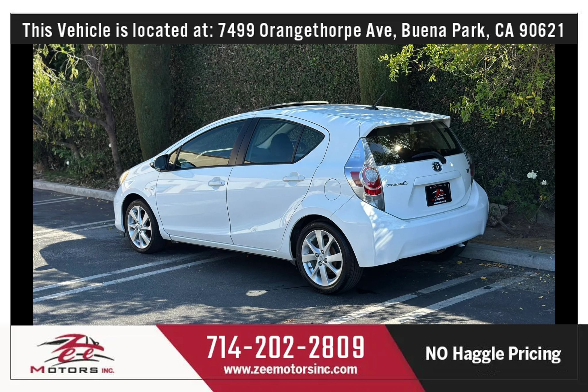 Used 2012 Toyota Prius C Four w/ Alloy Wheel Pkg FWD image 9