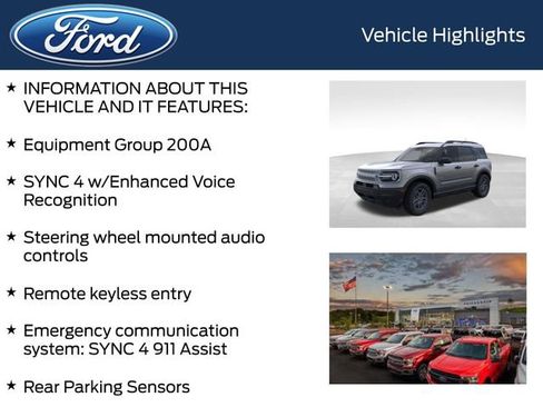 New 2025 Ford Bronco Sport Big Bend AWD/4WD image 4