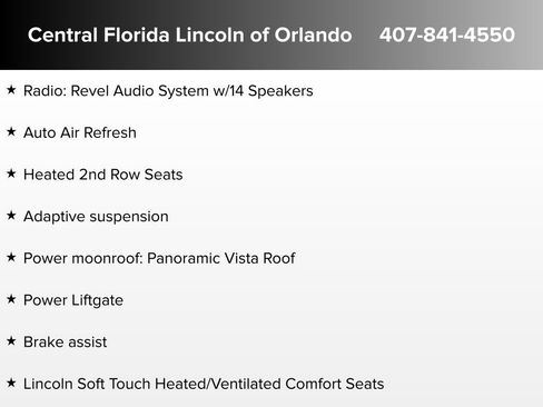 New 2025 Lincoln Aviator 2WD w/ Equipment Group 101A image 10