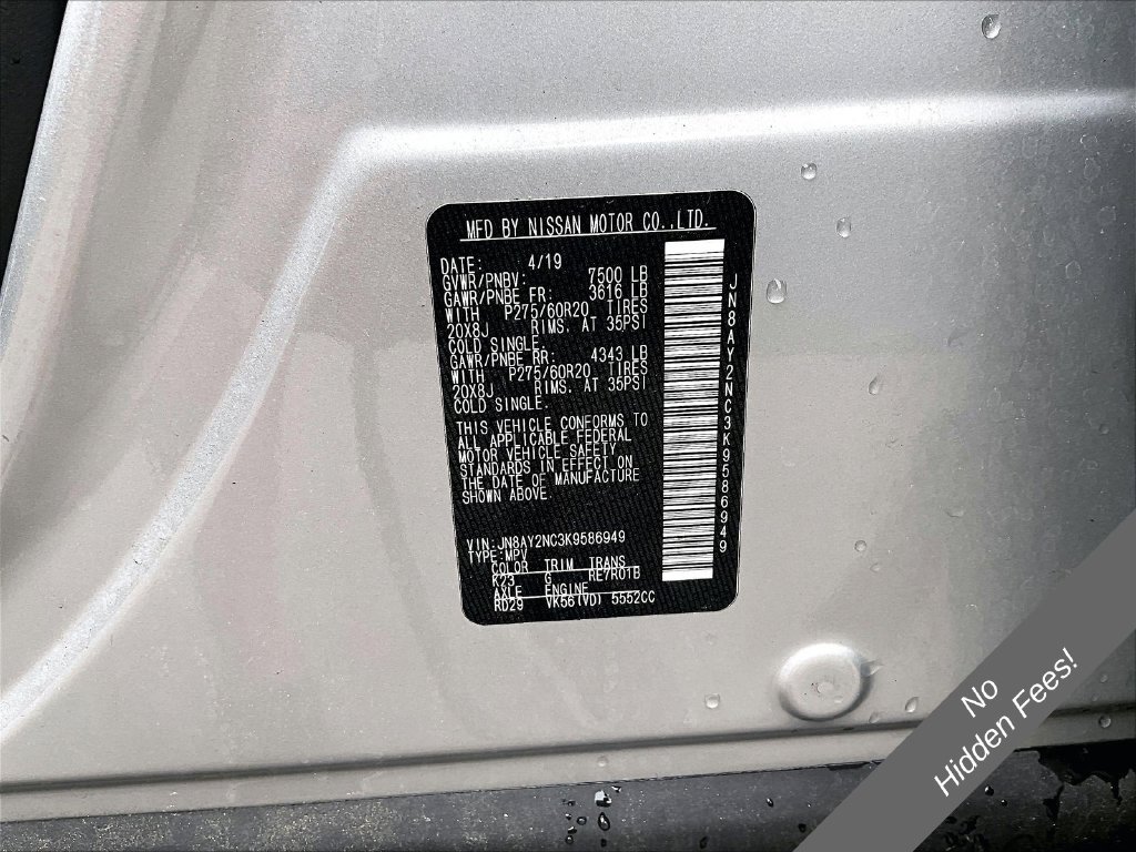 Used 2019 Nissan Armada SL w/ Premium Package AWD/4WD image 31