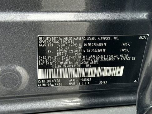 Certified 2021 Toyota RAV4 XSE AWD/4WD image 36
