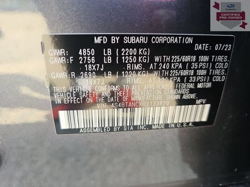 Certified 2024 Subaru Outback Limited w/ Popular Package #2 AWD/4WD image 37