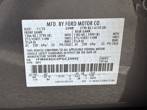 Used 2023 Ford Explorer ST w/ Equipment Group 401A image 38