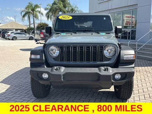 Certified 2025 Jeep Wrangler Sport AWD/4WD image 4