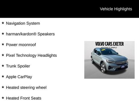Certified 2023 Volvo XC40 Recharge Ultimate w/ Protection Package Premier AWD/4WD image 5