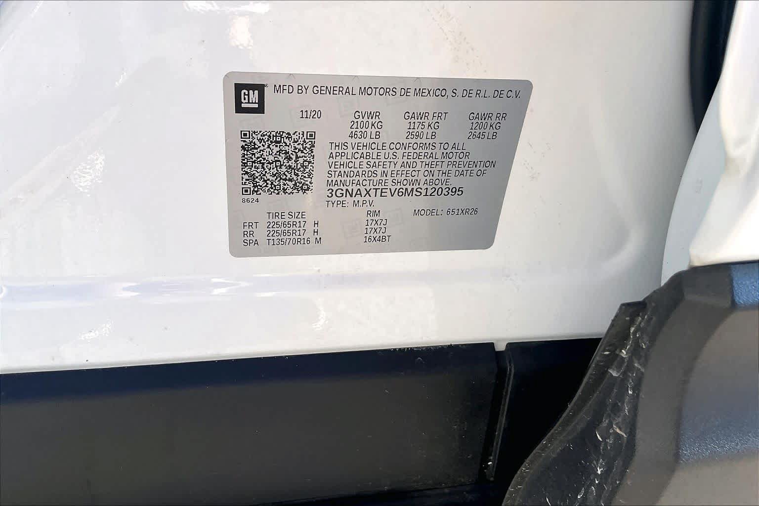 Used 2021 Chevrolet Equinox LT AWD/4WD image 32
