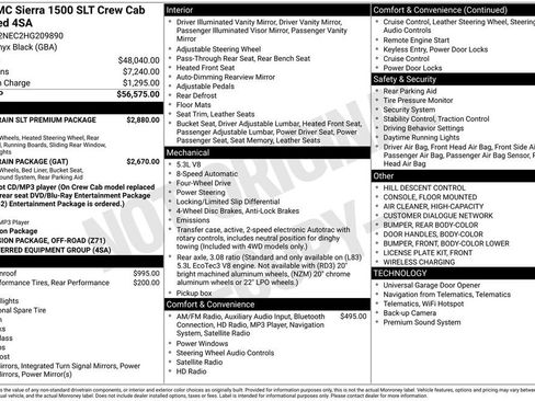 Used 2017 GMC Sierra 1500 SLT AWD/4WD image 39