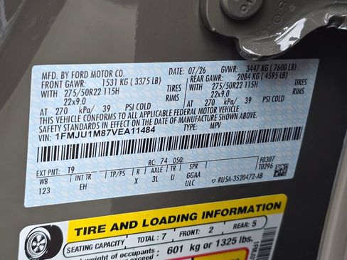 New 2027 Ford Expedition Platinum w/ Stealth Appearance Package AWD/4WD image 31