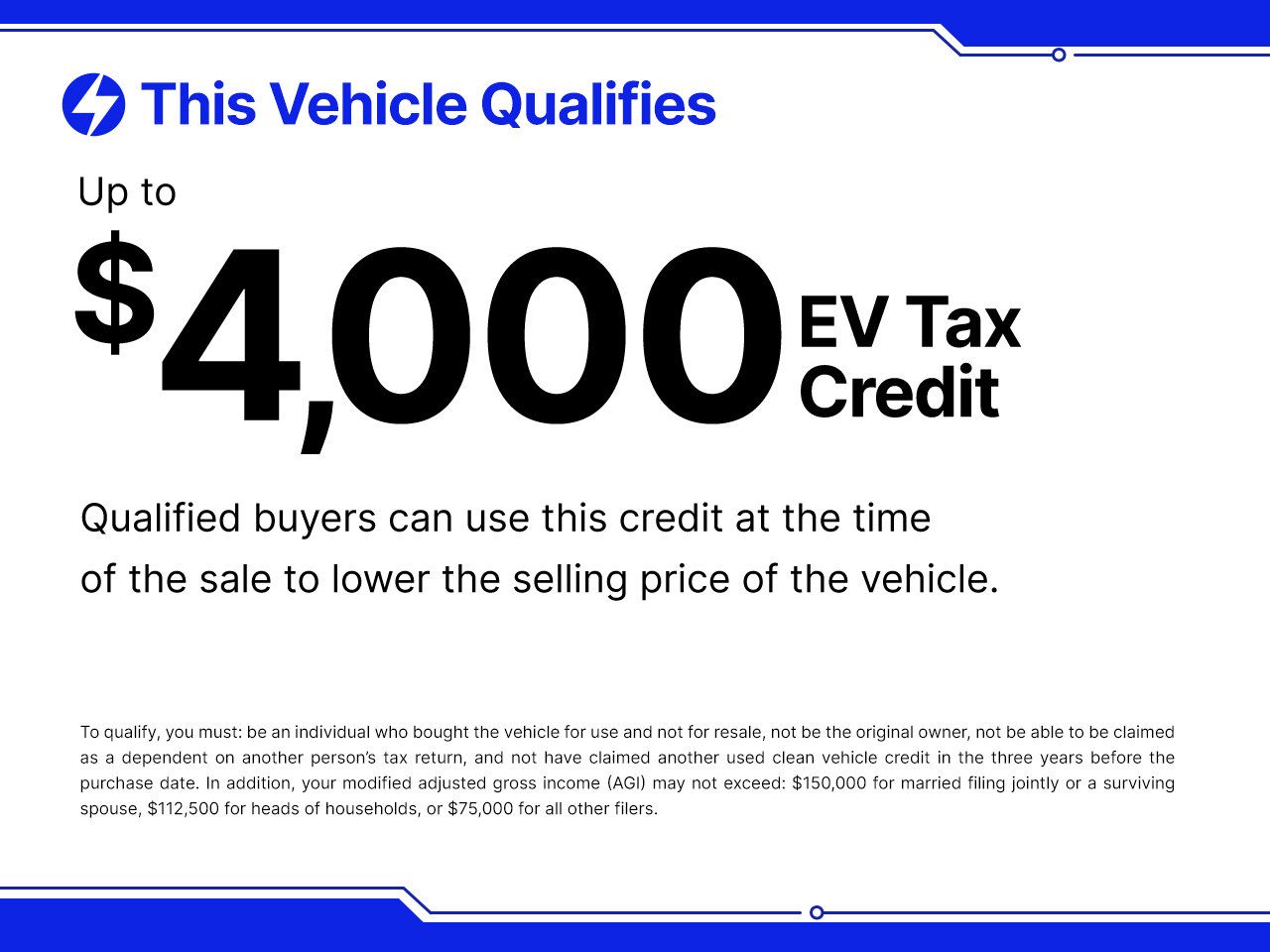 Used 2024 Chevrolet Equinox EV RS FWD image 3