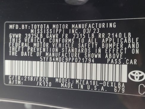 Used 2023 Toyota Corolla LE image 33