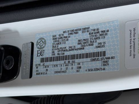 Used 2024 Ford F150 Lariat AWD/4WD image 45