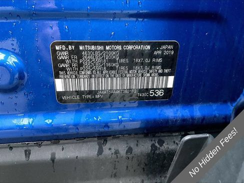 Used 2019 Mitsubishi Eclipse Cross SE AWD/4WD image 26