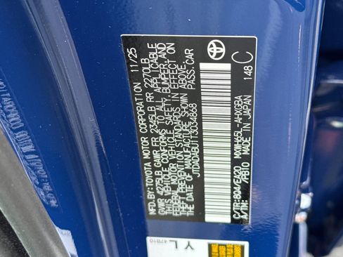 New 2026 Toyota Prius XLE image 34