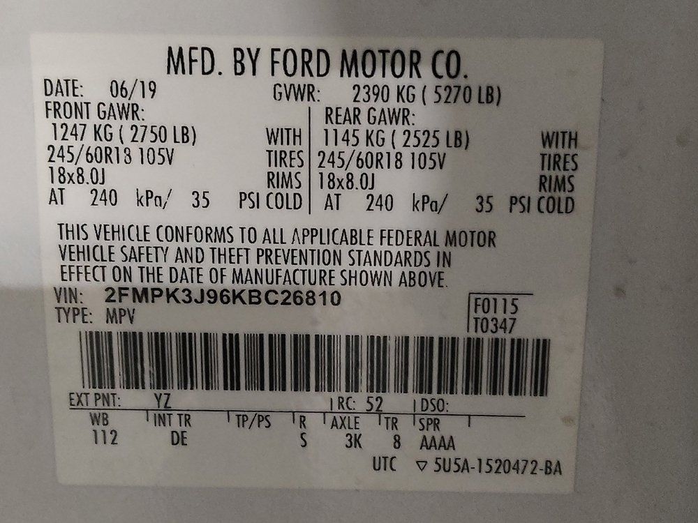 Used 2019 Ford Edge SEL FWD image 33