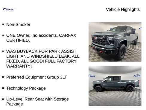 Used 2025 Chevrolet Silverado 2500 ZR2 w/ Technology Package AWD/4WD image 4