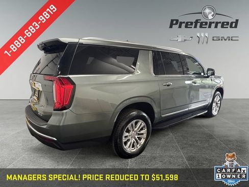 Certified 2023 GMC Yukon XL SLT w/ SLT Luxury Package AWD/4WD image 19