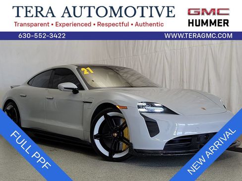 Used 2021 Porsche Taycan Turbo S AWD/4WD image 1