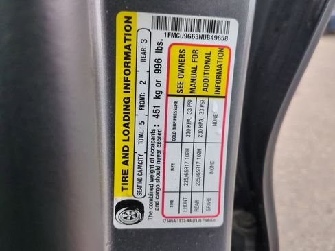 Used 2022 Ford Escape SE w/ Convenience Package image 34