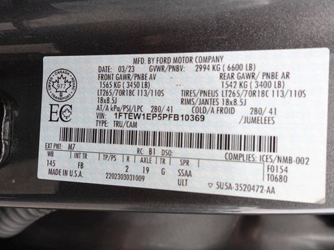 Used 2023 Ford F150 XLT w/ Equipment Group 302A High AWD/4WD image 20