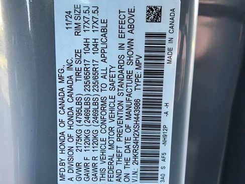 Certified 2025 Honda CR-V LX image 18