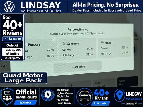 Used 2022 Rivian R1T Launch Edition AWD/4WD image 24