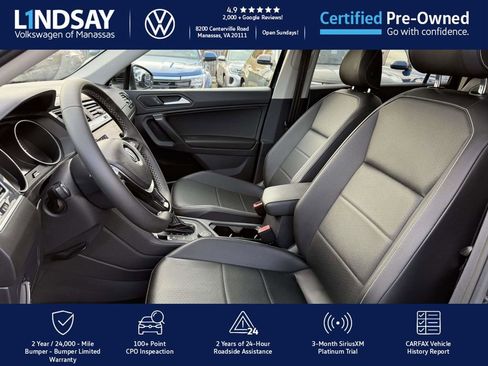 Used 2021 Volkswagen Tiguan SE w/ Panoramic Sunroof Package image 10