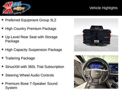 Certified 2026 Chevrolet Silverado 1500 High Country w/ High Country Premium Package AWD/4WD image 2