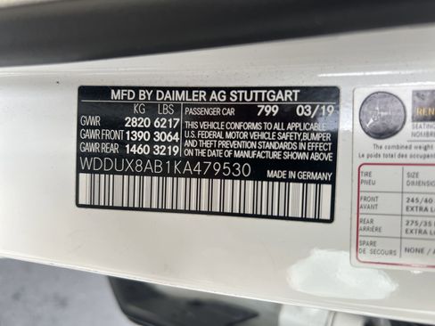 Certified 2019 Mercedes-Benz Maybach S 650 image 52