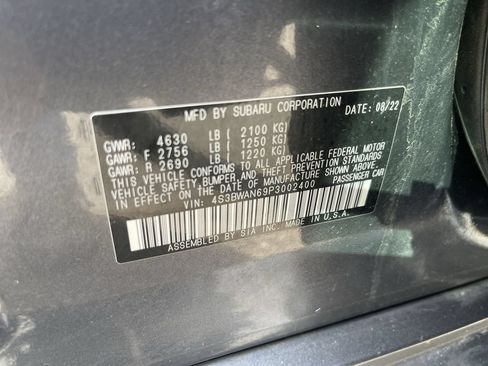 Used 2023 Subaru Legacy Limited AWD/4WD image 35
