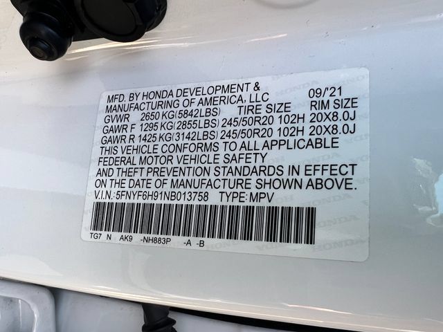 Used 2022 Honda Pilot Touring image 36
