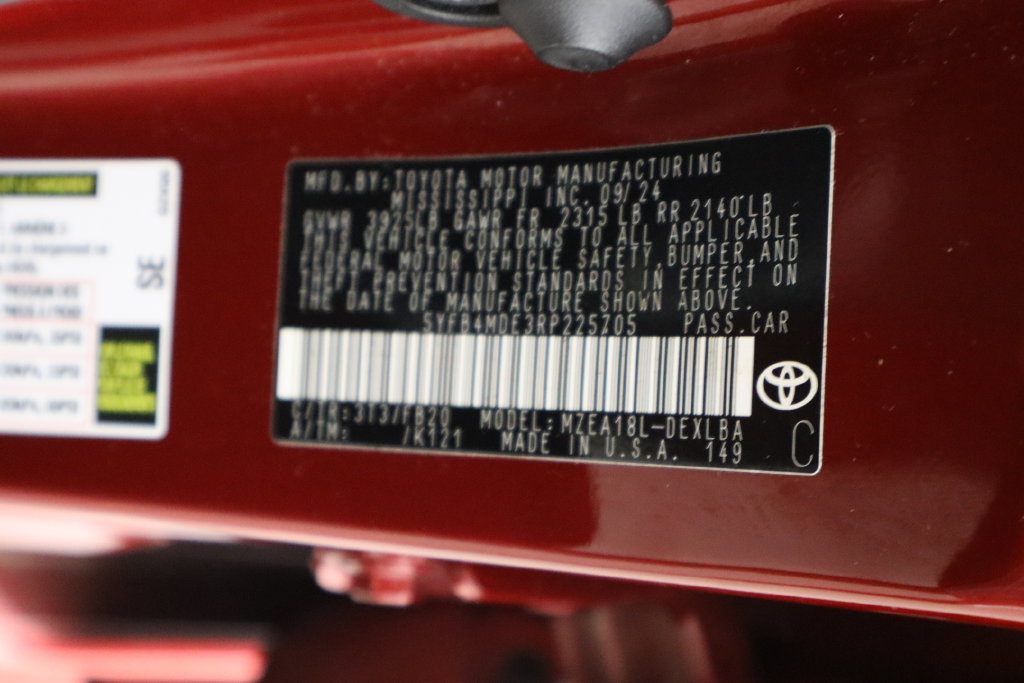 Used 2024 Toyota Corolla LE FWD image 38