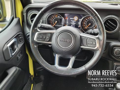 Used 2022 Jeep Wrangler Unlimited Sahara w/ LED Lighting Group image 6