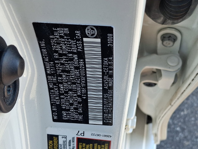 Used 2015 Toyota Camry SE w/ Moonroof Package FWD image 27
