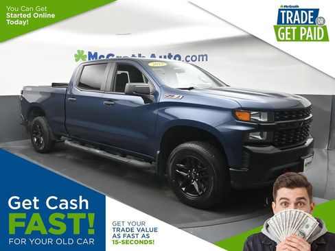Used 2019 Chevrolet Silverado 1500 Custom Trail Boss w/ Custom Convenience Package AWD/4WD image 1