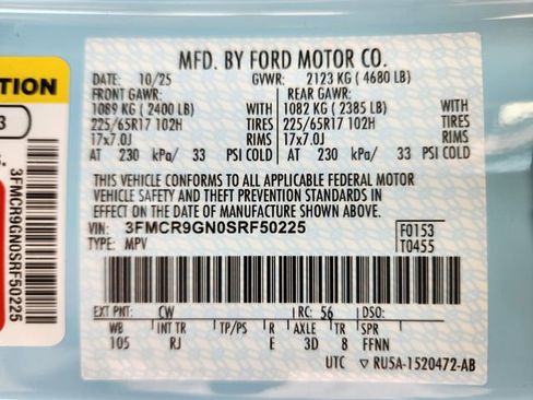 New 2025 Ford Bronco Sport Heritage w/ Convenience Package image 22