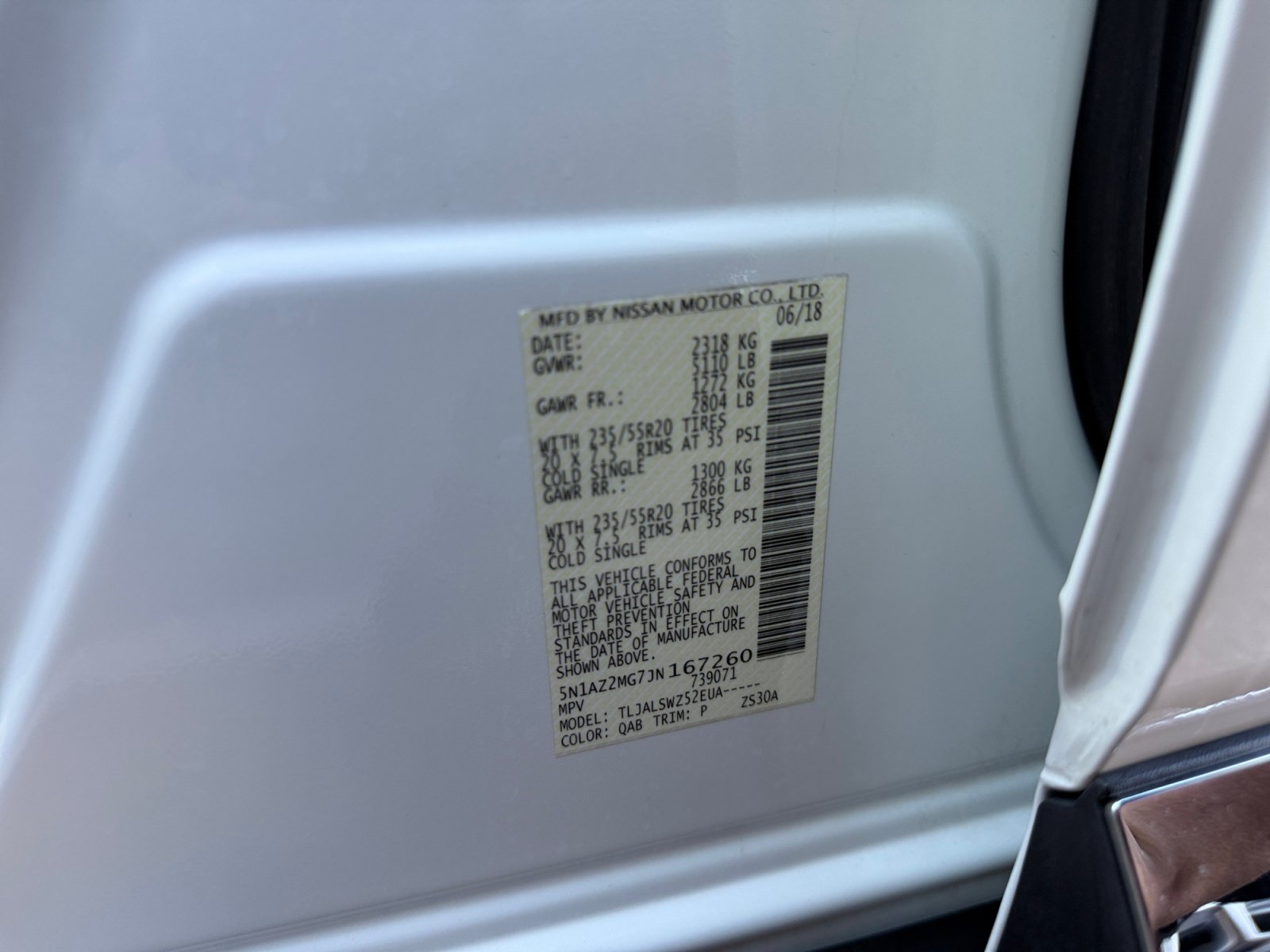 Used 2018 Nissan Murano Platinum FWD image 34
