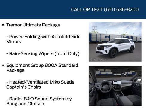 New 2026 Ford Explorer Tremor w/ Tremor Ultimate Package image 10