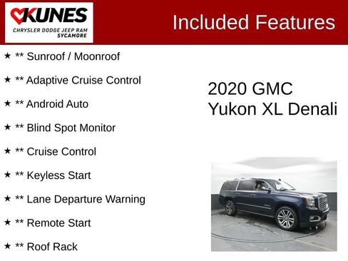 Used 2020 GMC Yukon XL Denali w/ Enhanced Security Package image 4