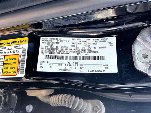 Used 2021 Ford Ranger XL w/ Equipment Group 101A High RWD image 36