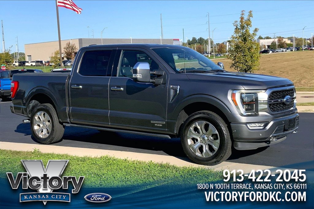 Used 2021 Ford F150 Platinum w/ Equipment Group 701A High AWD/4WD image 1