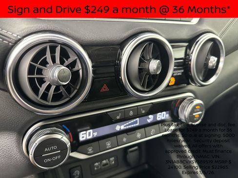 New 2025 Nissan Sentra SV w/ All-Weather Package image 10