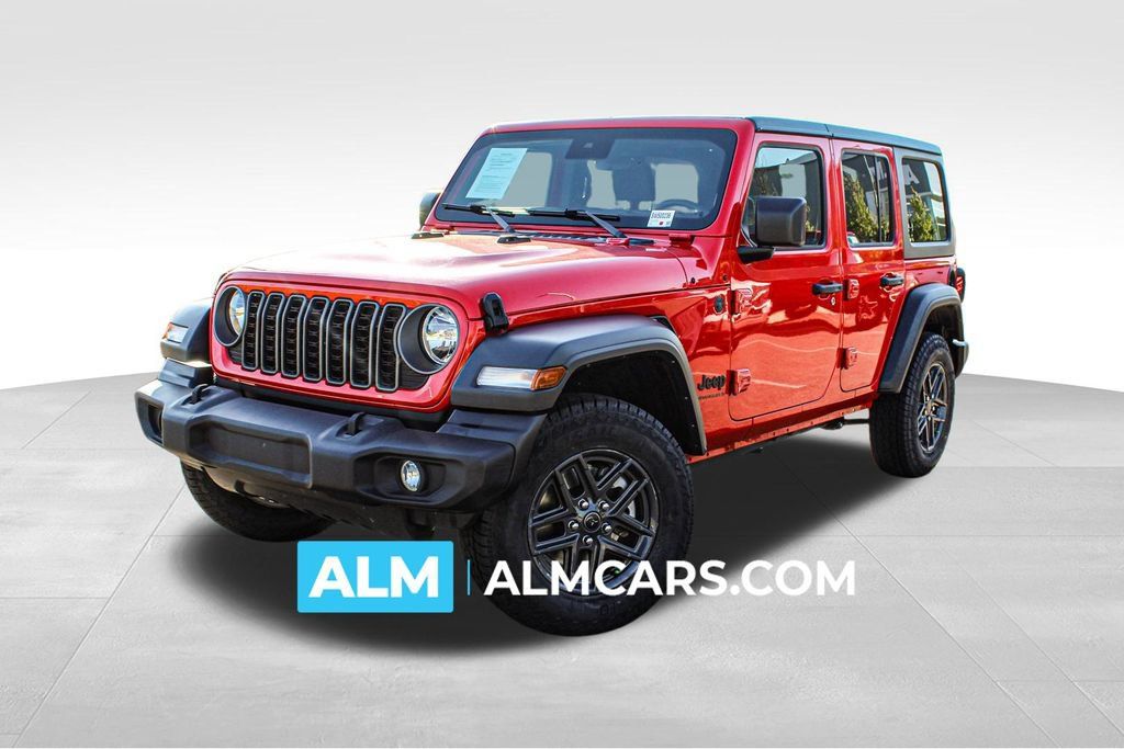Used 2025 Jeep Wrangler Unlimited Sport AWD/4WD image 1
