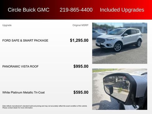 Used 2018 Ford Escape SEL w/ Ford Safe & Smart Package AWD/4WD image 3