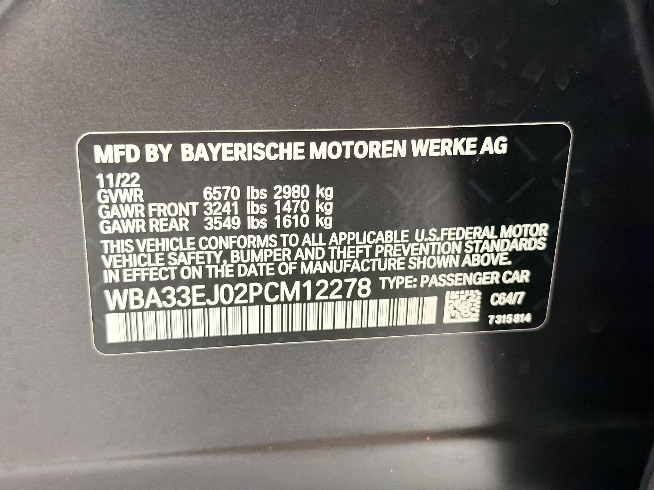 Used 2023 BMW 760i xDrive w/ Executive Package AWD/4WD image 21