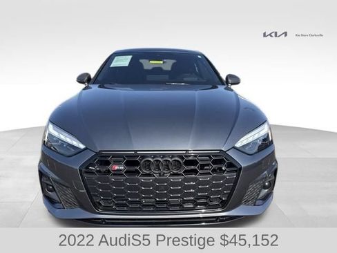 Used 2022 Audi S5 Prestige w/ Prestige Package AWD/4WD image 3