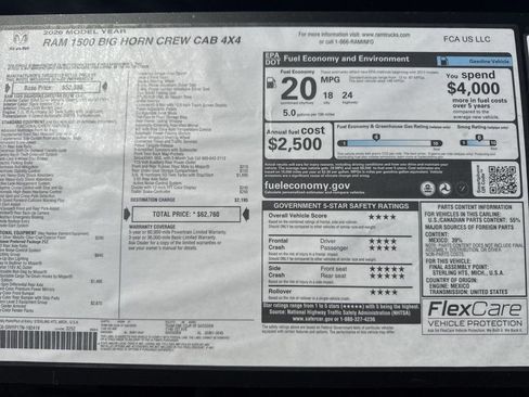 New 2026 RAM 1500 Big Horn image 43